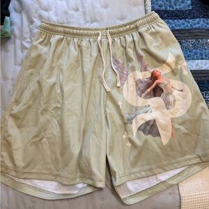 Men’s Angel Print Shorts XL